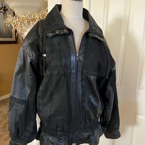 Vintage Global Identity G-III Leather Jacket size M